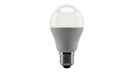 Isolated LED lamp provides energy efficient bright lighting for modern homes and offices