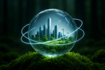 Hand holding a modern smartphone with a bright digital screen displaying a mobile application interface and social media notifications on a white background