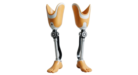 Isolated prosthetic legs, medical innovation for mobility, rehabilitation and accessibility
