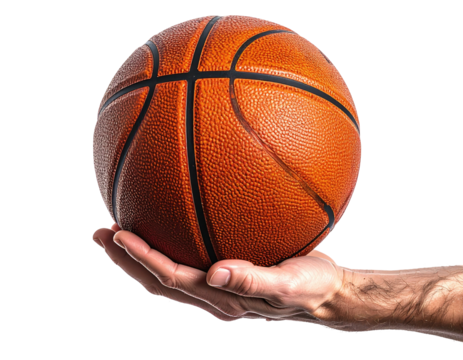 Basketball held in a hand (1)