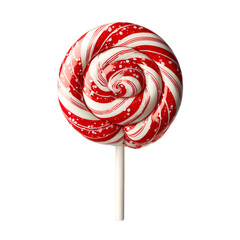 Christmas candy lollipop, white on white background background high quality image simple stock photo clean background clear detail studio lighting minimal style centered view soft light sharp focus aa