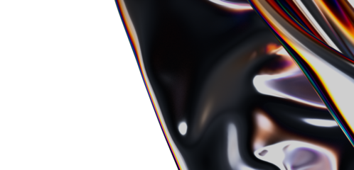 An abstract composition featuring fluid textures with a color gradient. Perfect for backgrounds or design elements. Suitable for a variety of cr