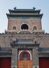 Zhonglou - Bell Tower in Beijing city, China