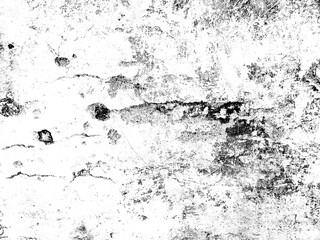 Abstract grunge black and white distressed texture torn crumpled industrial overlay background