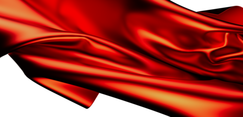 Elegant red silk flowing, abstract background. Perfect for luxury, fashion, and beauty projects.