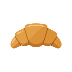 vector illustration of a croissant