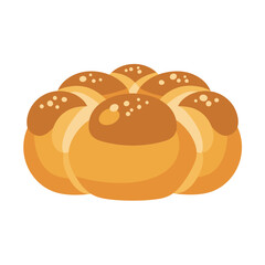 bread with sesame seeds