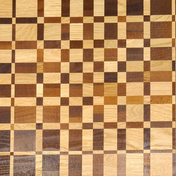 Paris, France, EU. Geometric pattern - wooden marquetry