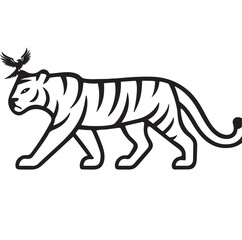 Obraz premium TIGER BIRD