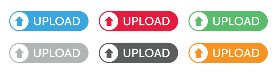 Vector of Upload button