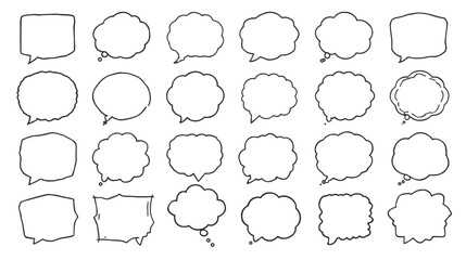 A collection of vintage vector icons with decorative borders for a retro design element