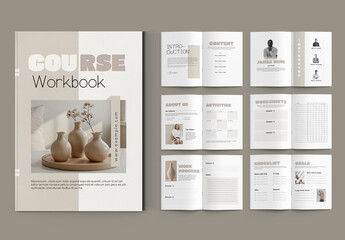 Course Workbook Template Layout