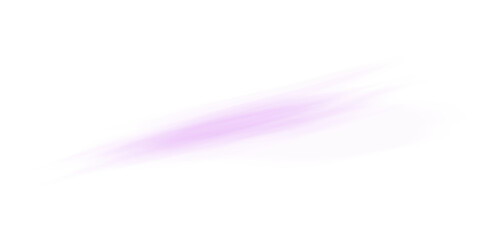 Transparent Purple Smoke Light Effect on Transparent Background
