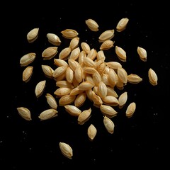 Pumpkin Seeds Scattered Like Stars on a Mirror