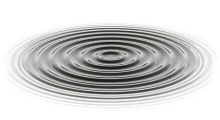 Concentric Ripples of Sound or Water Waves Abstract Background