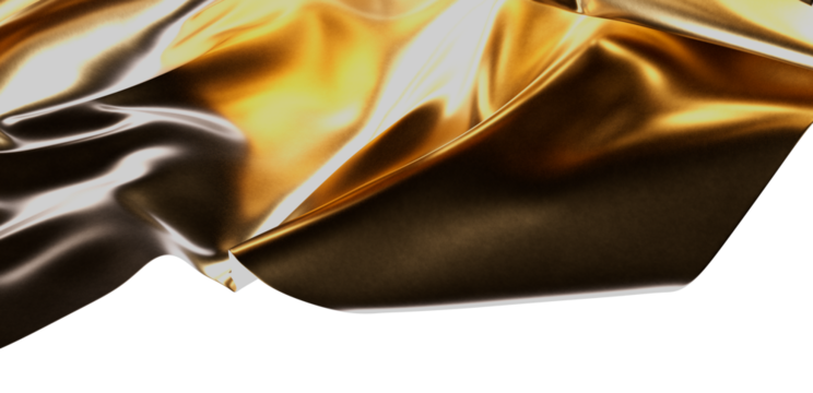 Elegant gold and black silk fabric texture.  Perfect for luxury, elegance, and sophistication designs.