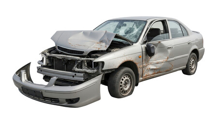 Elegant long sleeve wedding dress in ivory isolated PNG with Transparent Background