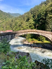 Fototapeta premium river in the mountains