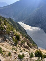 Fototapeta premium mountain lake in the mountains