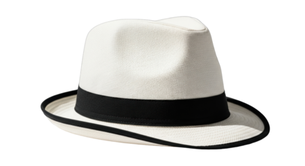 Isolated summer panama hat, beach headwear, casual fashion accessory, summertime clothing