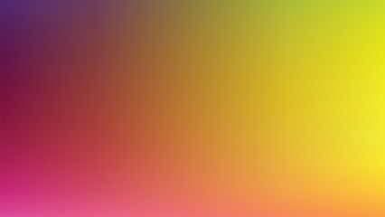 Modern Abstract Gradient Background Blending Bright Colorful Hues