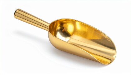 golden bell isolated on white