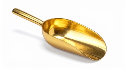 golden bell isolated on white
