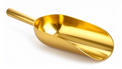 golden bell isolated on white