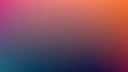 Naklejka premium Vibrant Color Gradient with Soft Abstract Blur Transition for Modern Digital Design