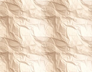 Crinkled beige paper texture (1)
