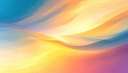 Abstract flowing colors, soft, warm hues