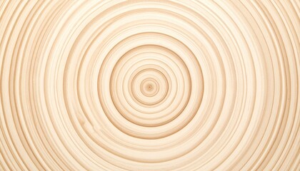 Beige wood grain circles radiate outward
