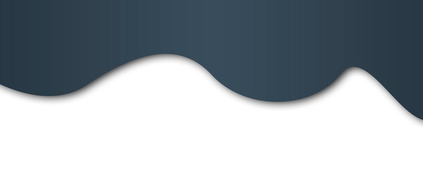 Capa ondulada en degradado azul sobre fondo transparente