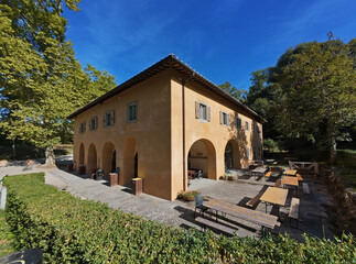 PRATOLINO, ITALY:  Historical lodging house of the Villa Demidoff