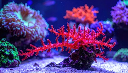 Vibrant coral reef aquarium (3)