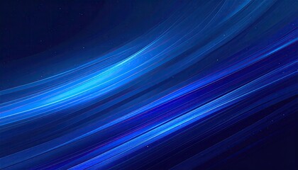 Deep space, glowing, abstract lines in blue