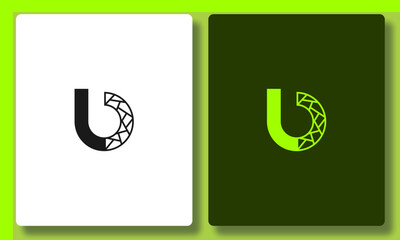 Anatomy Lowercase b Letter Abstract Logo