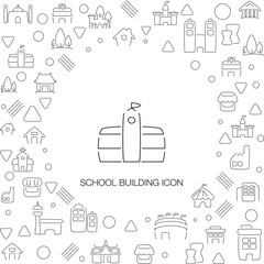 School Building Icon