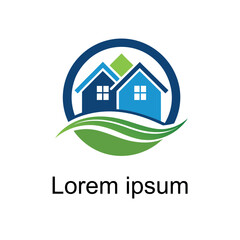 Fototapeta premium real estate logo