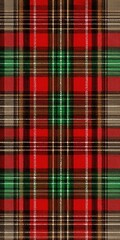 Fototapeta premium Fabric swatch with Tartan pattern for backgrounds, crafts, or design projects
