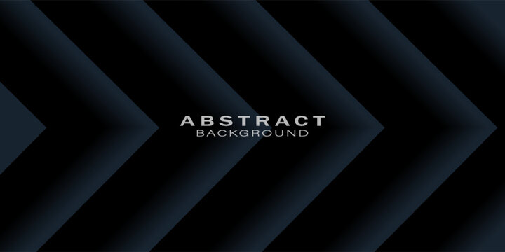 Direction of abstract gray arrow shadows. abstract on the black background of futuristic modern design