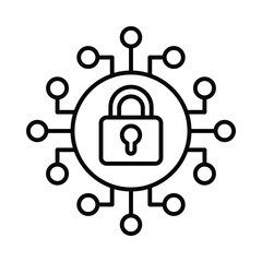 It security Vector Icon which can easily modify or edit