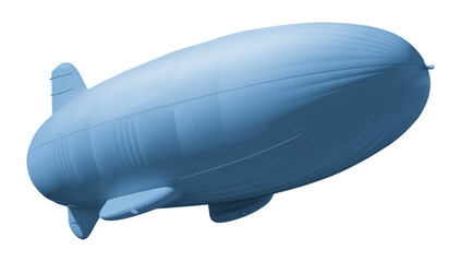 Obraz premium Airship zeppelin png, design element, transparent background