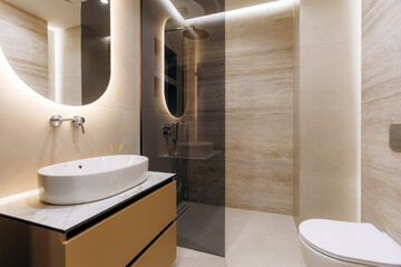 Discover the Art of Modern Bathroom Design Featuring Elegant Elements and Stylish Lighting