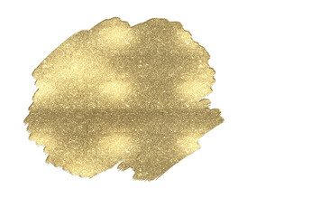 Unique hand drawn abstract textured art golden beige swirls organic shape design for creative projects isolated on transparent background Hand Draw