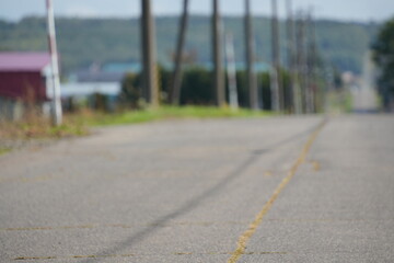 田舎の道路