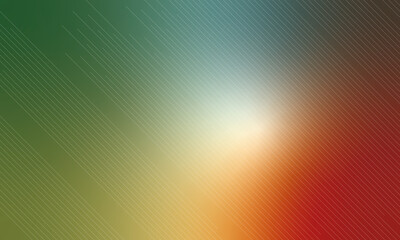 Gradient background with green, yellow, and red hues