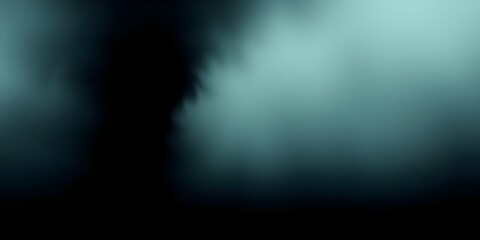 Obraz premium Minimalist abstraction of impending fear