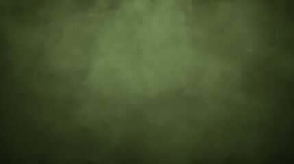 Abstract dark green background with subtle texture and hazy variations. Features a moody, earthy tone suitable for various design projects, blurred green background