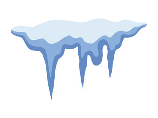 Winter Snow Cap Illustration